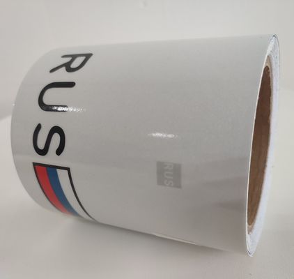 Plaque d'immatriculation de voiture à surface haute résistance film de plaque d'aluminium stratifié