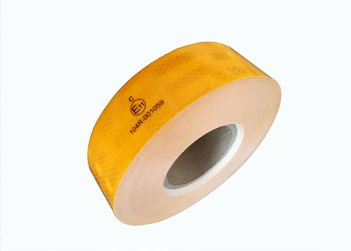 Bande réfléchie de CEE 104 clairs acryliques légers pour des véhicules, bande réfléchie de l'ambre 2