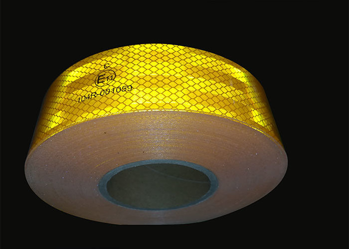 5cm*45.7m Turck Sécurité Conspicuité Ece 104r Diamant Grade rétro-réflecteur autocollant Cinta Reflectiva ruban adhésif
