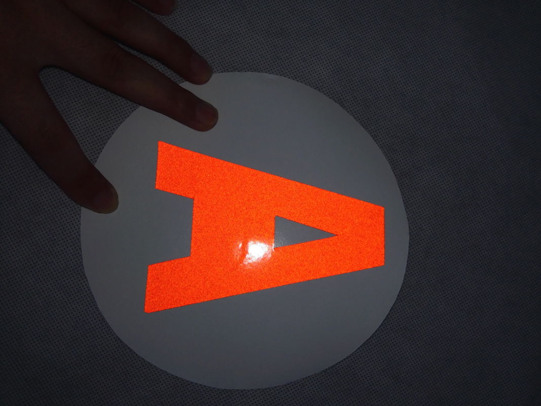 Film vinyle réfléchissant 5200 5100, papier de qualité ingénieur, perles de verre, rouleau de feuilles réfléchissantes auto-adhésives pour panneaux de signalisation routière