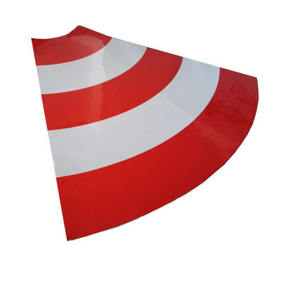 Film autocollant en vinyle réfléchissant en nid d'abeille en PVC microprismatique, 1.24m x 45.7m, feuille réfléchissante pour panneaux de signalisation, panneaux de sécurité routière
