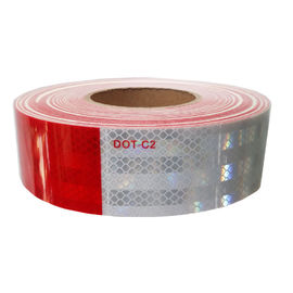 Night  Infrared Honeycomb Automotive  Red And Silver Reflective Tape
