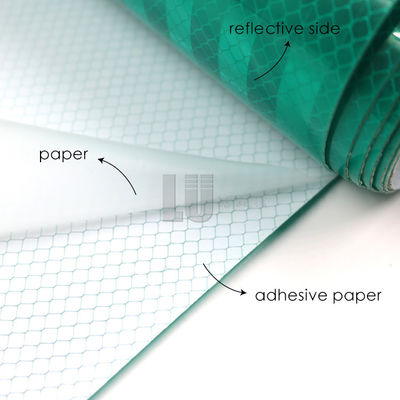 HIP PMMA Grade Prismatique Reflectrice Feuille de vinyle Imprimable rétro Pour les panneaux de sécurité à grande distance