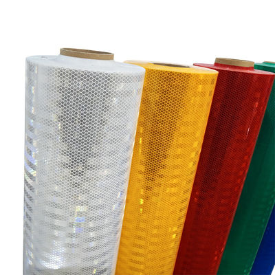 Des rouleaux de feuilles réfléchissantes personnalisables imprimables, rétro-réfléchissants, en vinyle, auto-adhésifs, de qualité HIP, pour les panneaux de signalisation routière