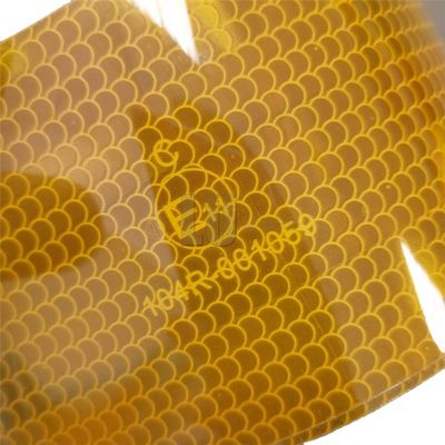 Autocollant réfléchissant pour camion SASO2913 jaune haute visibilité, très visqueux, 2'', 3'', 4''