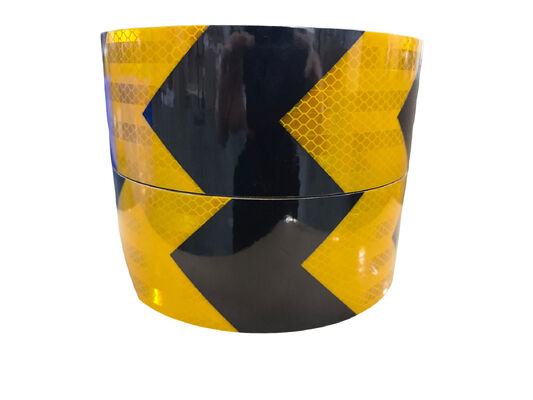 Autocollants fléchés rétro-réfléchissants de 2 pouces et 4 pouces / Feux de flèche / Panneaux d'avertissement de sécurité Chevron pour camions et vélos