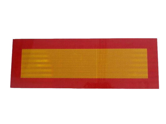 Autocollant de sécurité pour véhicule, plaque de marquage arrière réfléchissante, autocollant de classe 1 pour camion, bande réfléchissante