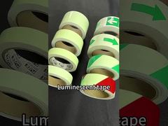 Montre : Matériau PET/PVC rectangulaire à haute luminance de 1,24 M x 45,7 M, lueur dans l'obscurité, vitrine en vinyle